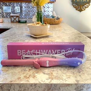New! Beachwaver B1 Rotating Curling Iron - Pink Sunset